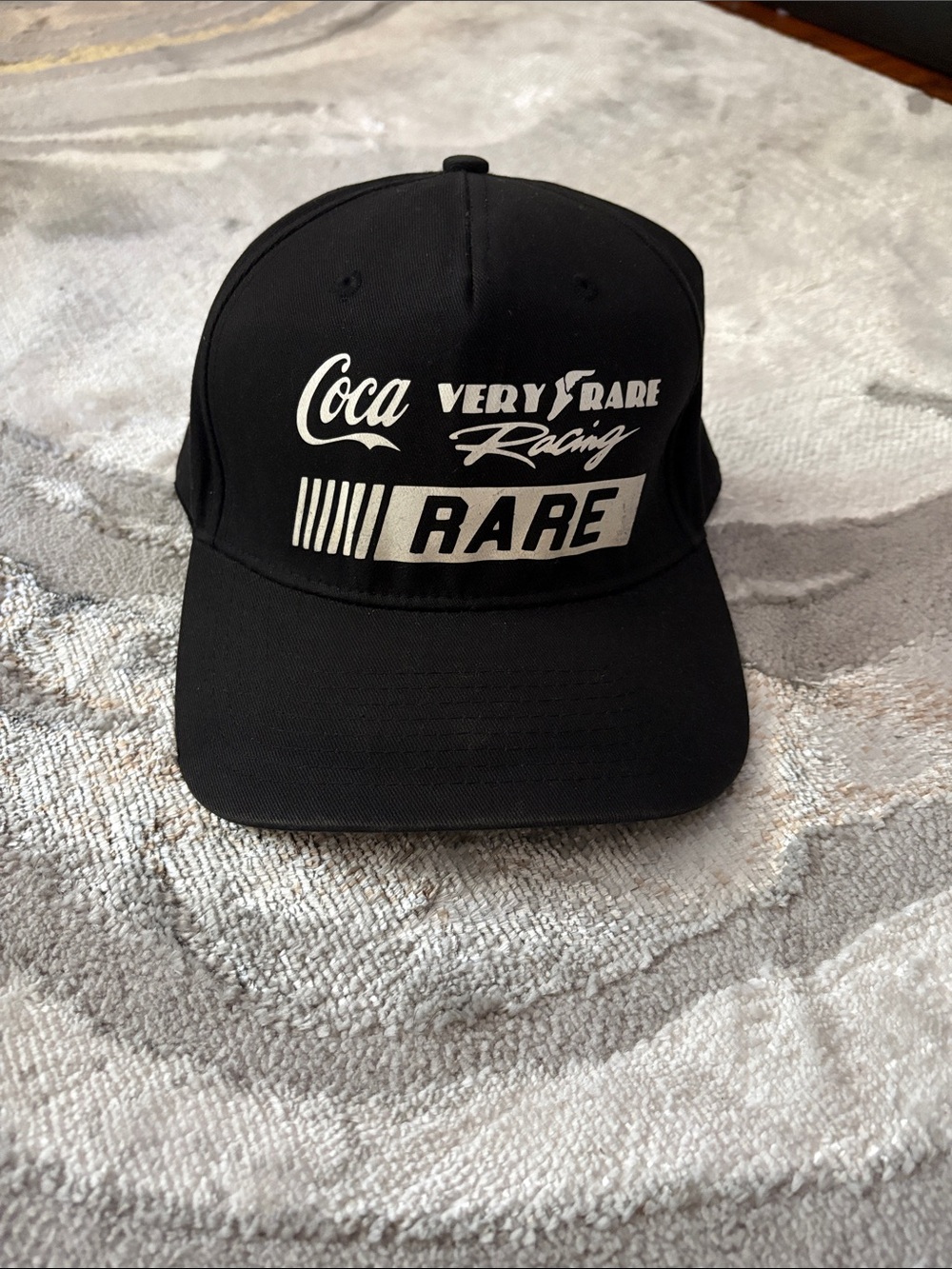 Coca Very Rare Racing Black Baseball Cap